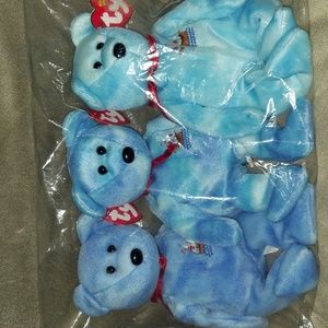 🗺Ty Beanies Set; Nina, Pinta, Santa Maria